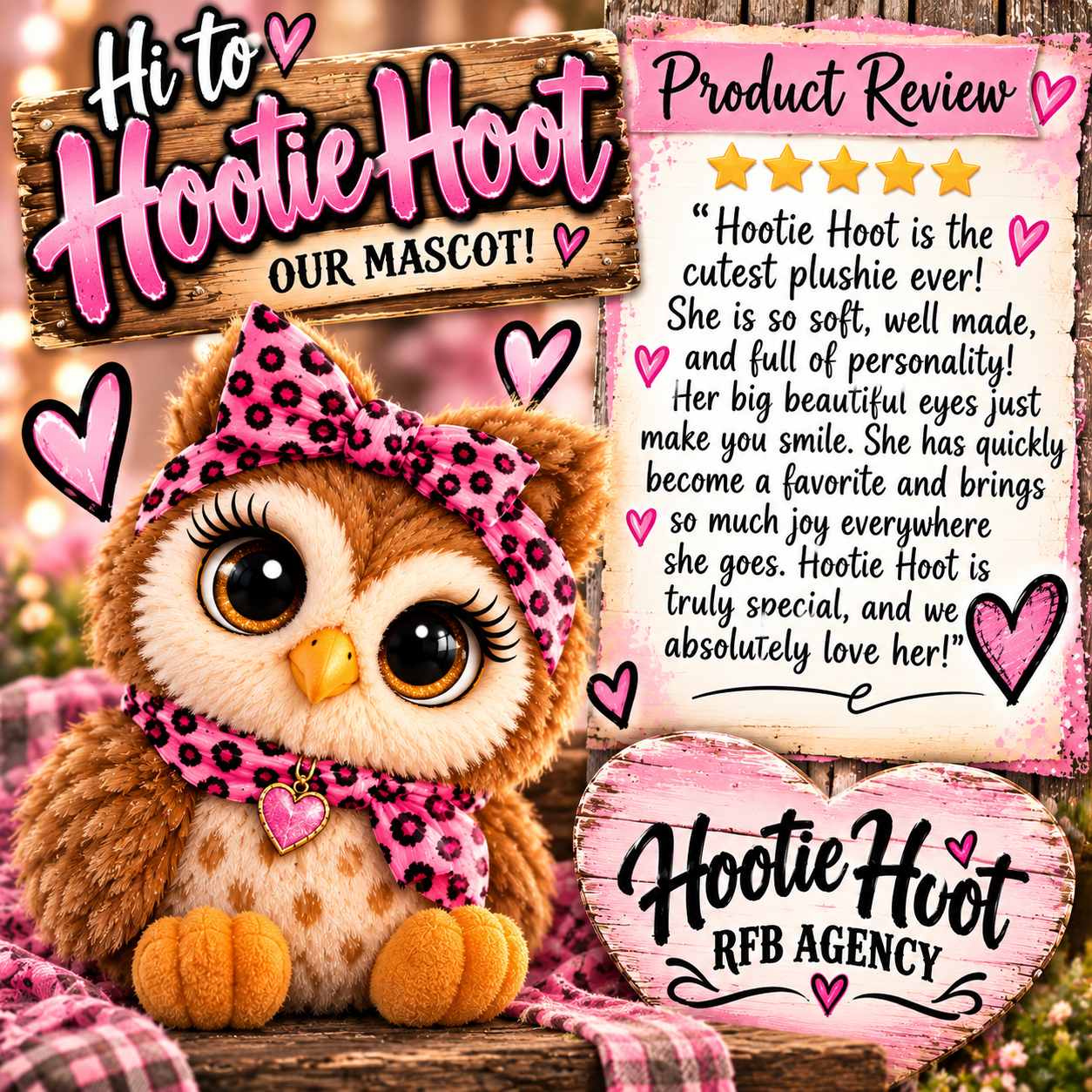 Hootie Hoot: Our Mascot!