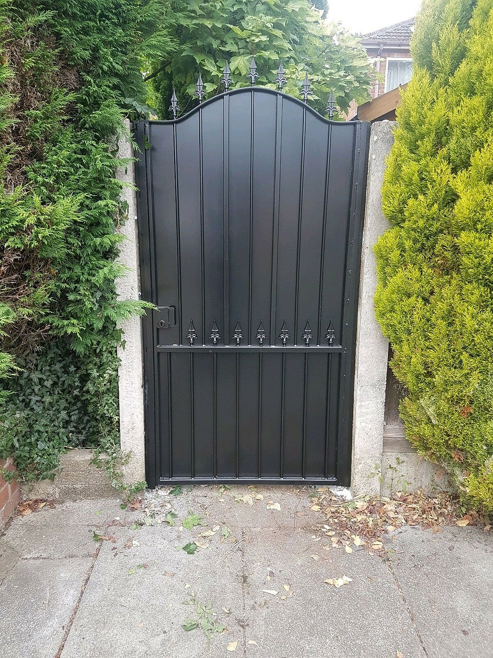 Thumbnail: MH96, Arched Sheeted pedestrian gate