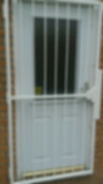 Thumbnail: MH36, Metal Security Grill Gate over a door