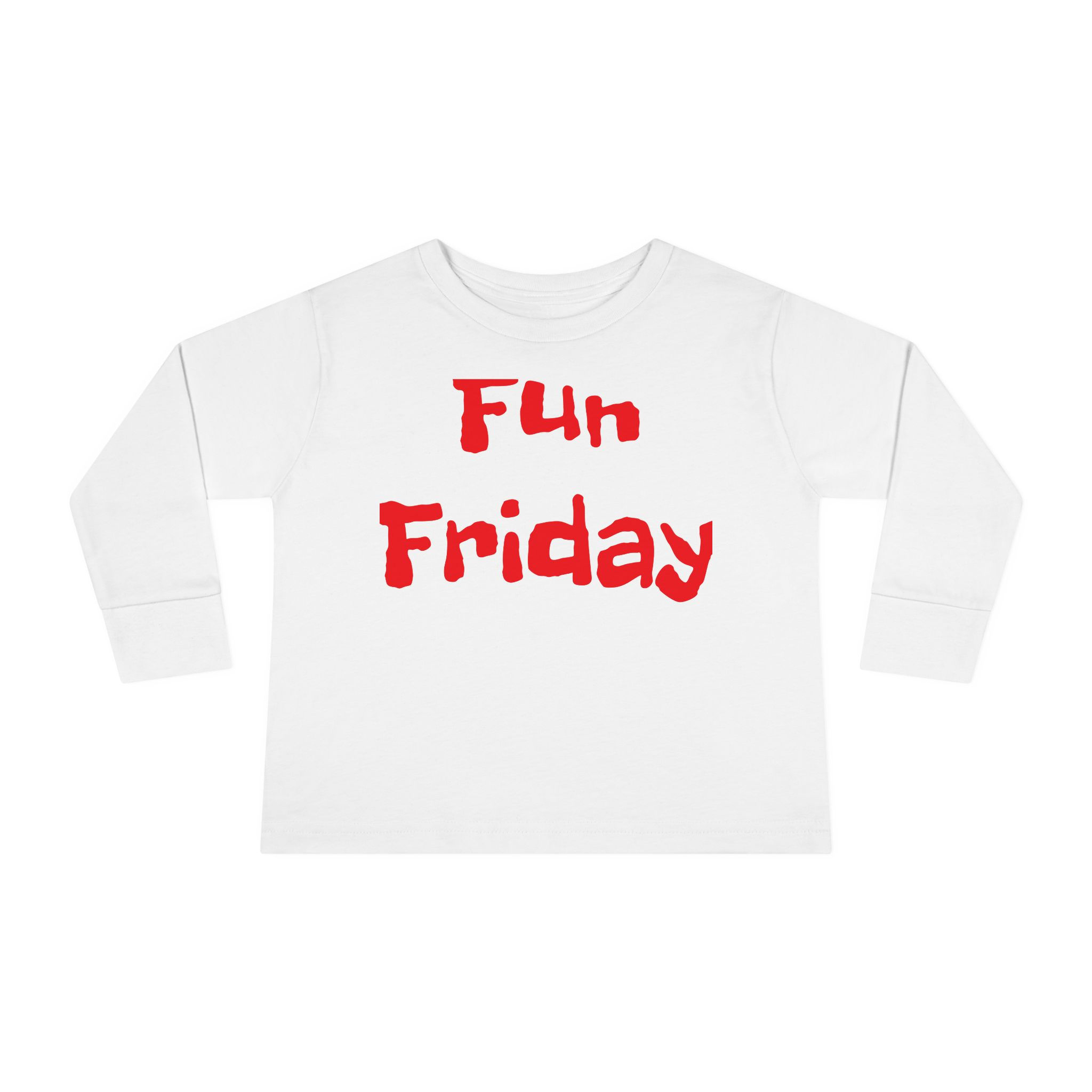Fun Friday Toddler Long Sleeve Tee
