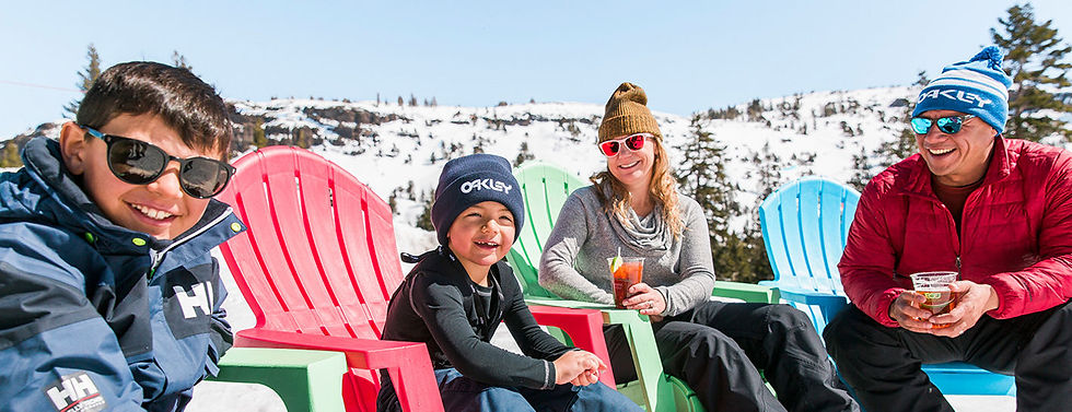 Relax on and off the slopes at Kirkwood this spring. Courtesy of Kirkwood Mountain Resort.