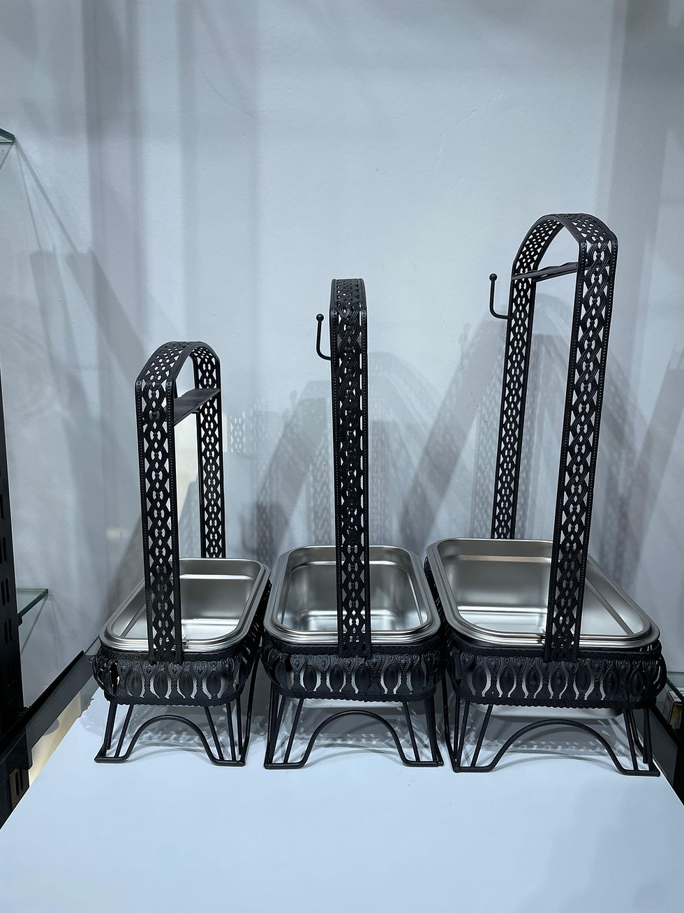 3 Boy Siyah Dekoratif Köz Kovası