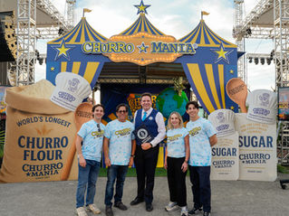 CHURROMANIA® sets new GUINNESS WORLD RECORDS™ Title for the Longest Churro
