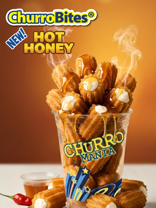 Sweet Meets Heat: Introducing ChurroBites® with Cream Cheese and Hot Honey