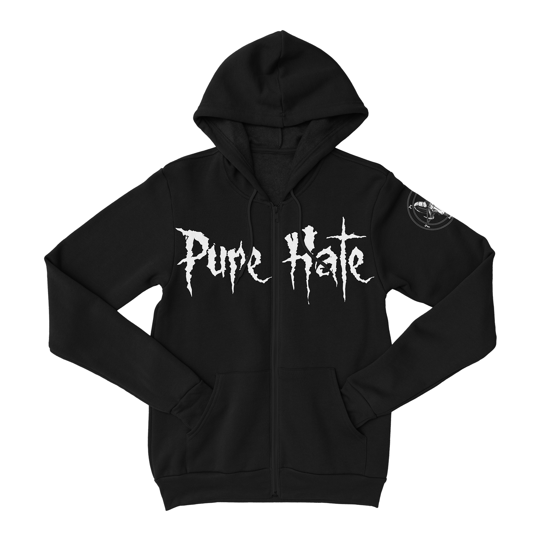 Pure Hate Zip-Up Hoodie