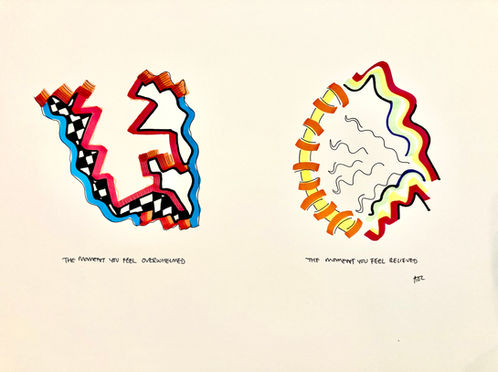 Pen on Hahnemuhle paper 