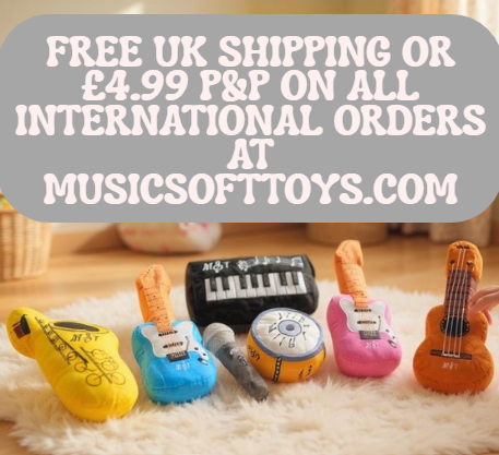 Thumbnail: Pink Electric Guitar Plushie