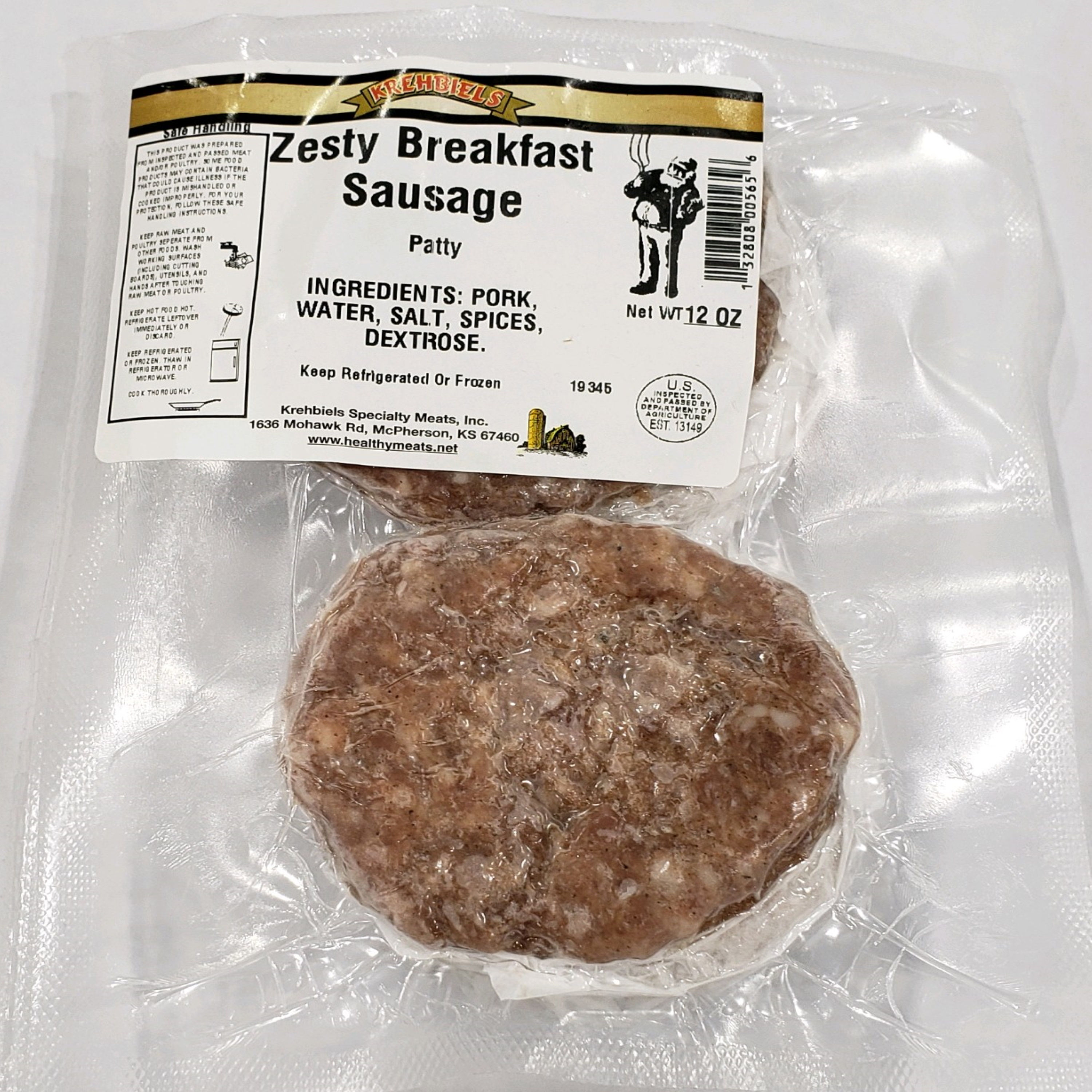 Zesty Breakfast Sausage-Patties