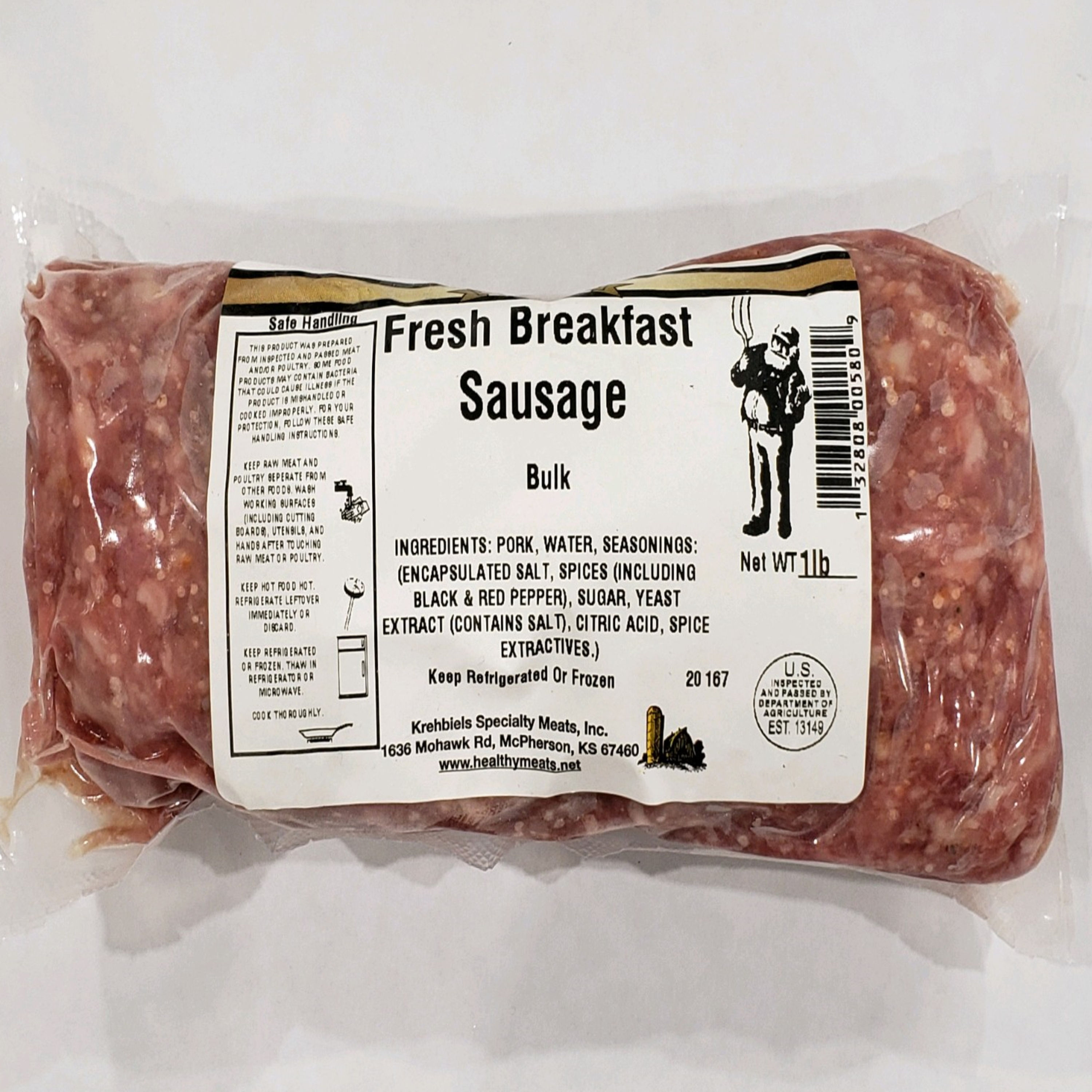 Fresh Breakfast Sausage-Bulk