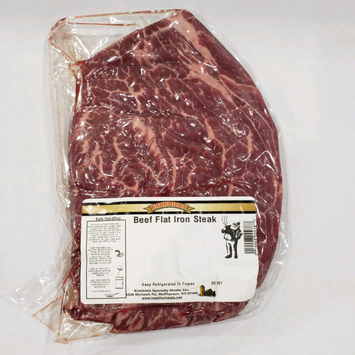 Beef Flat Iron Steak (1.001.25 lbs.) Krehbiels Meats