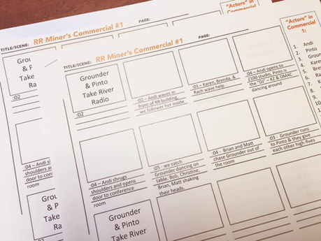 Miners/River Radio Video Shoot