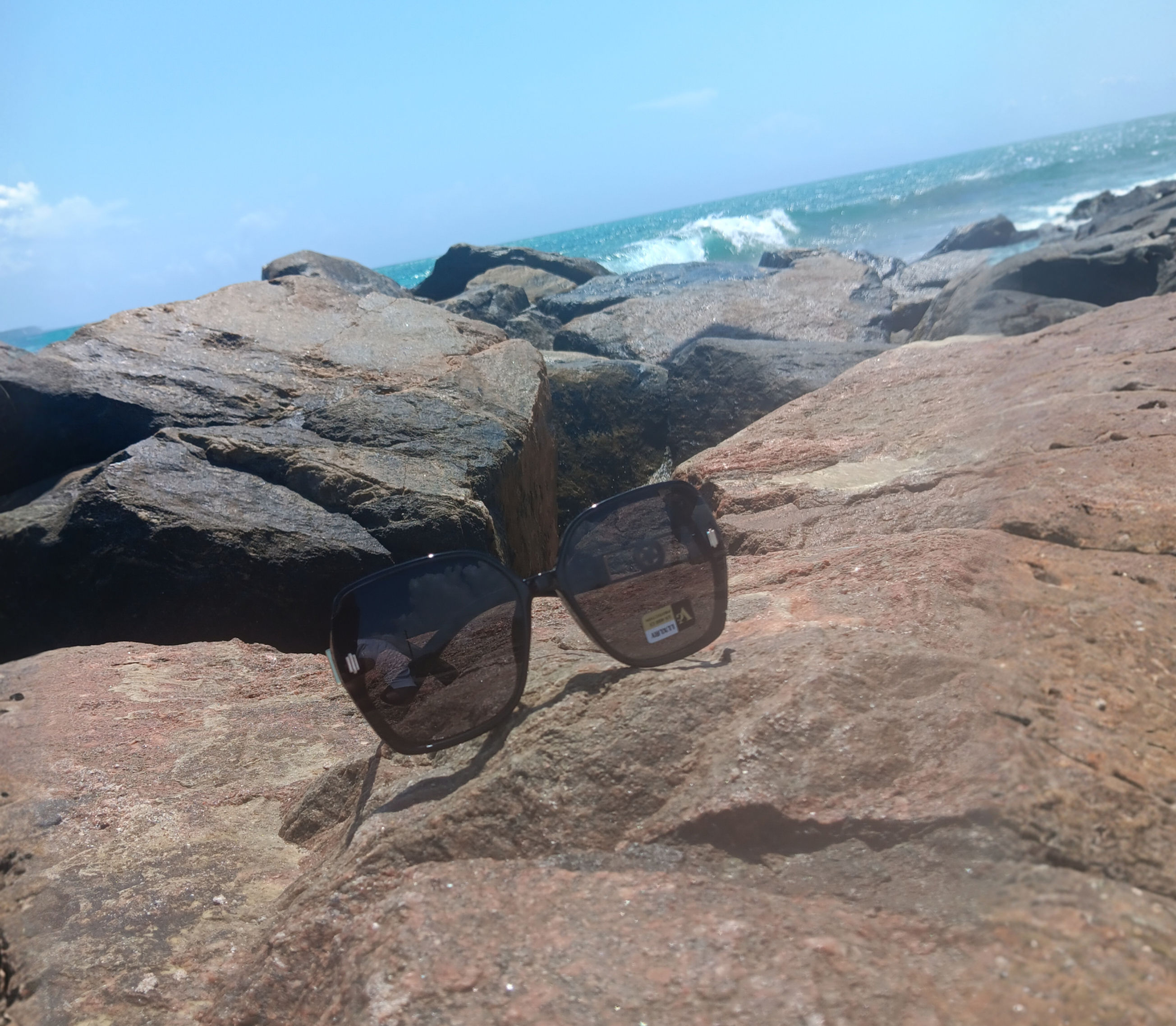 VG Butterfly Rhinestone Sunglasses