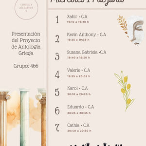 Recalendarización: grupo 466