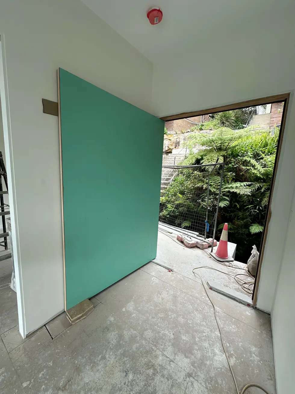 Front Pivot Door