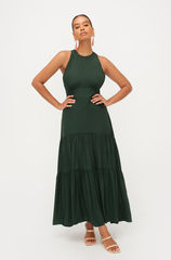 Bella Leopardo Sheike Forbidden Layered Maxi Dress