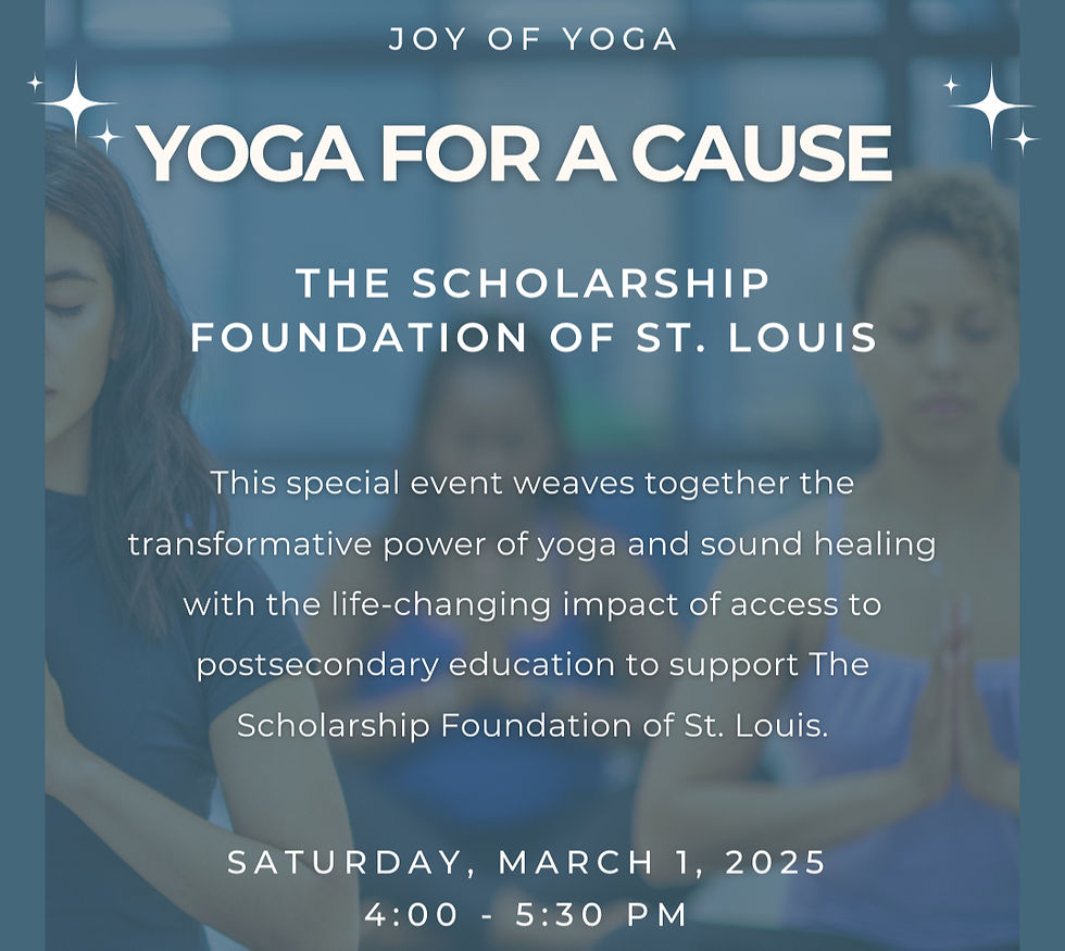 Yoga for a Cause