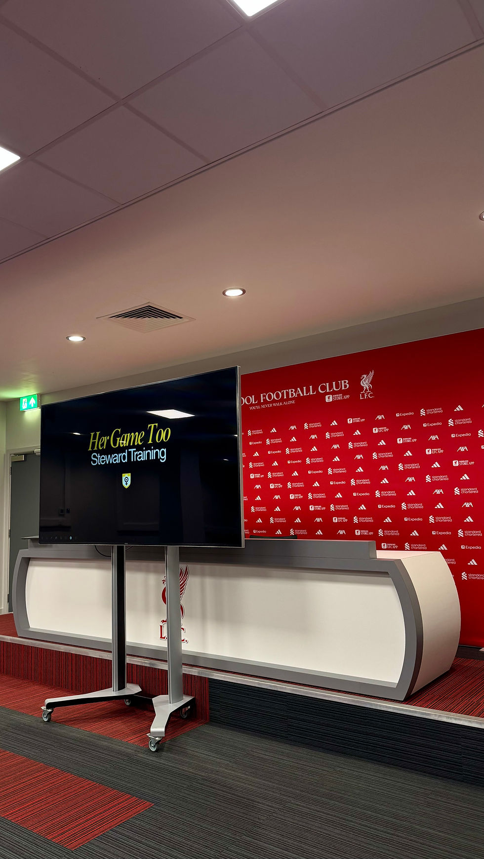 LIVERPOOL FC LEADS NEW ERA OF TRAINING TO TACKLE MATCHDAY SEXISM