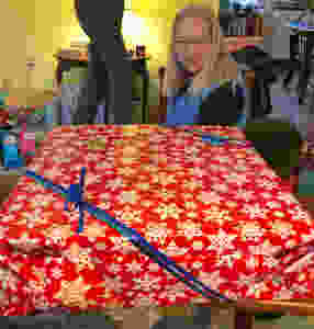 Package from Ruth to me, Christmas day, 2018