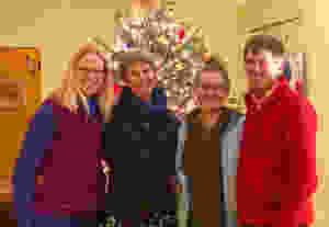 Ruth, me, Helen, Jonathan, Christmas time 2018
