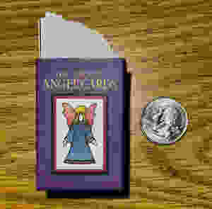 Angel Cards-shown in proportion to quarter