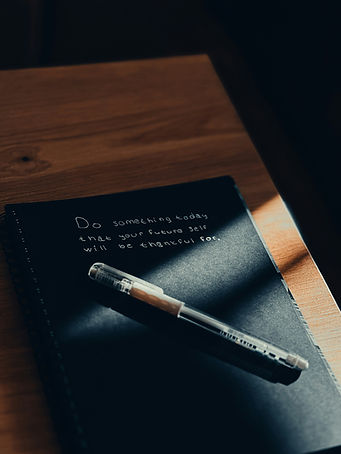 Notizbuch für Notizen im Termin