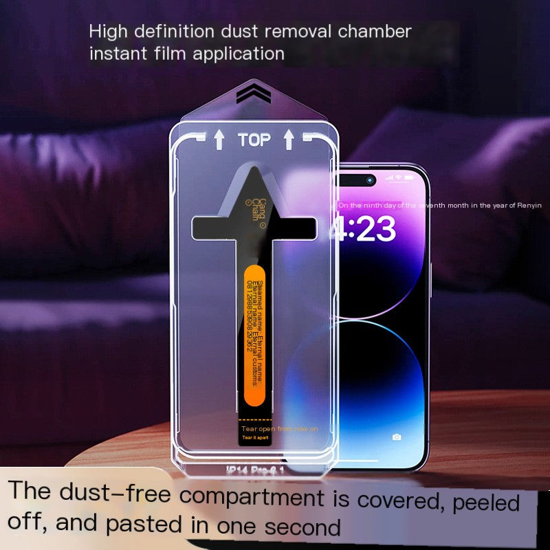 Thumbnail: Tempered Glass Privacy Screen Protector for iPhone 15 Pro Max