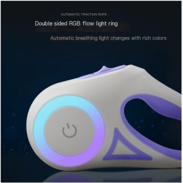 Thumbnail: Automatic Retractable Dog Leash and Collar for Pets