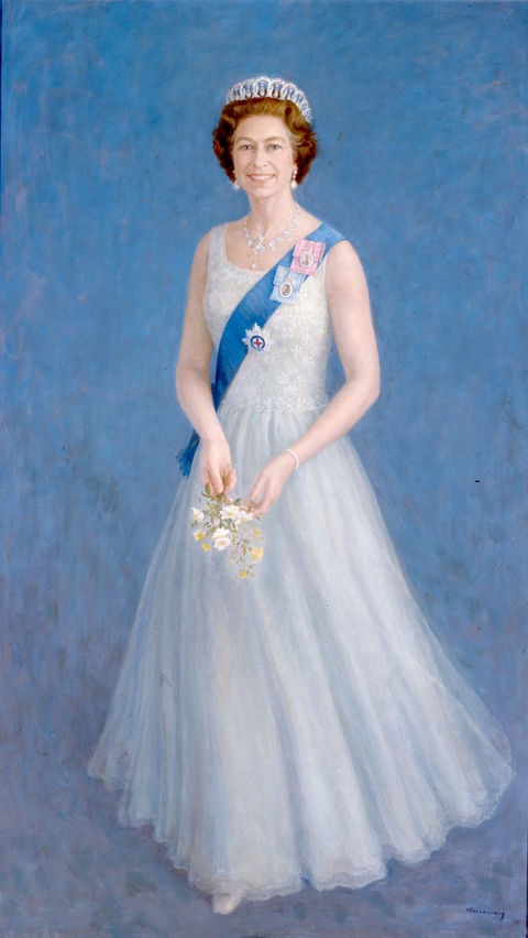 Queen Elizabeth II, commission oil portrait for Institution of Civil Engineers