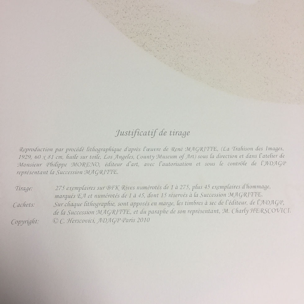 Thumbnail: La Trahison des Images (The Treachery of Images)