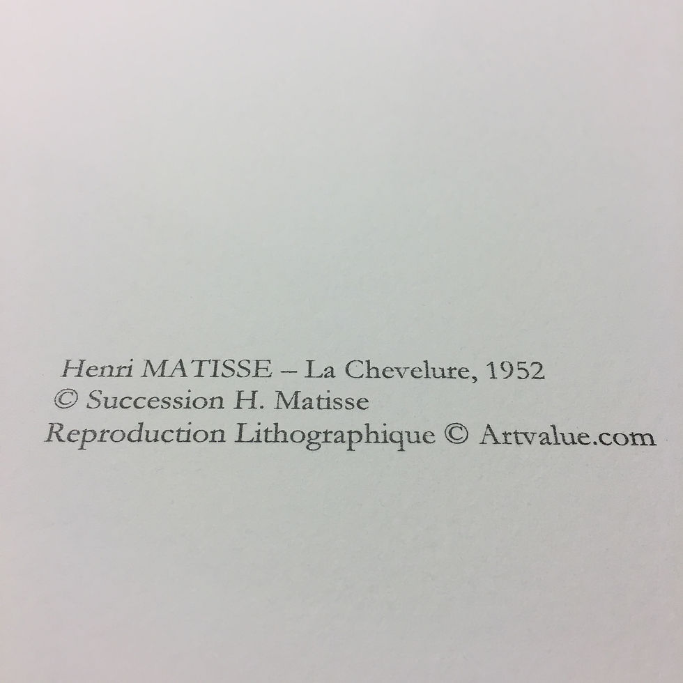 Miniature : La Chevelure