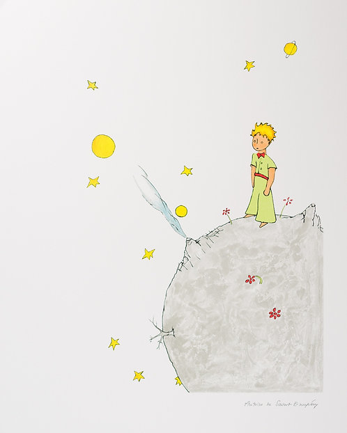 Saint-Exupéry - The Little Prince on Asteroid B-612