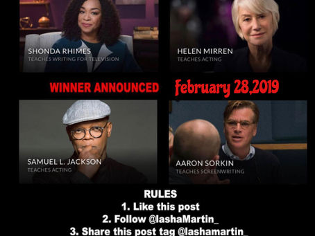 NEW CONTEST ALERT
