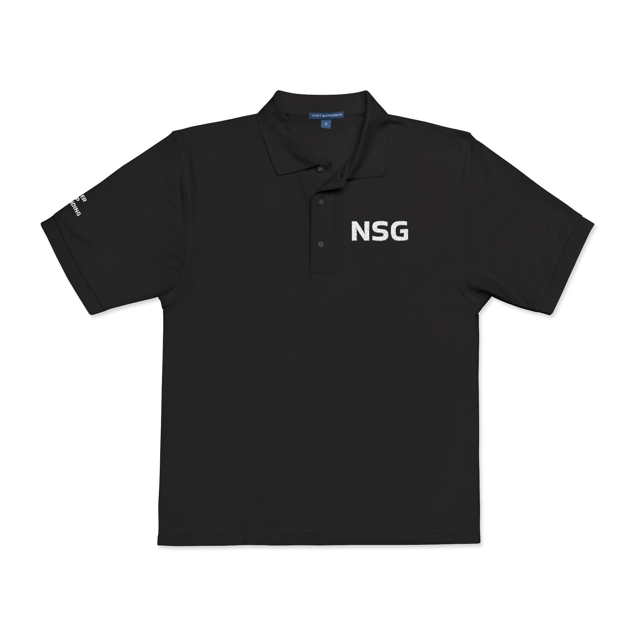 NSG Embroidered Polo Shirt — Logo Work Polo