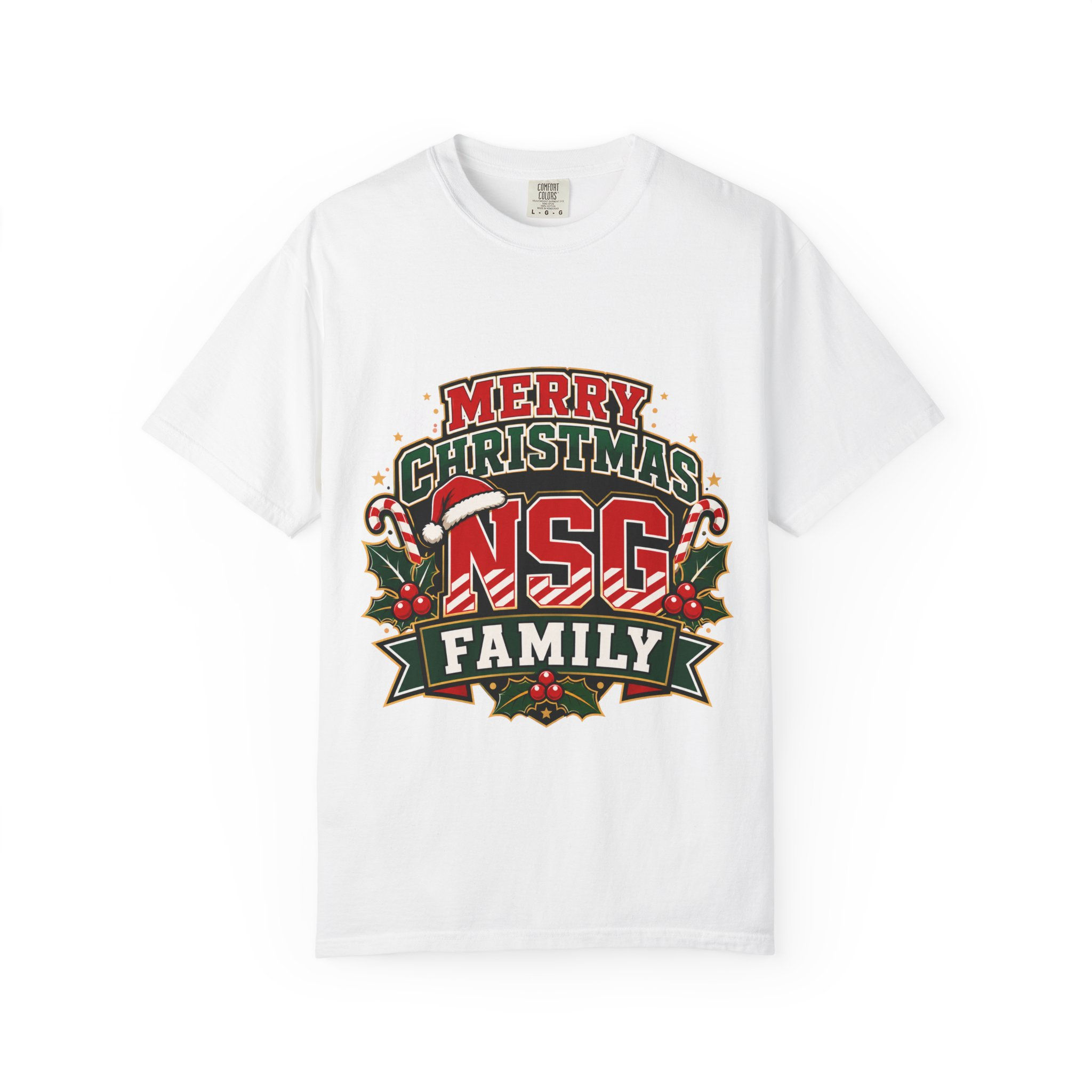 Christmas NSG Family T-Shirt — Merry Christmas Holiday Tee