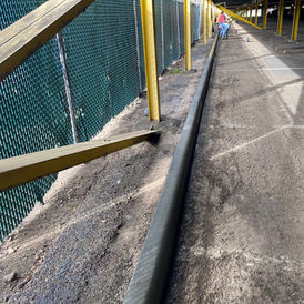 Commercial concrete curb installation Houston TX 