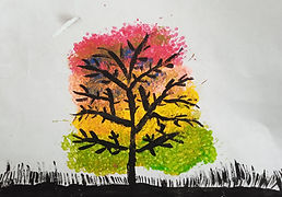 Colouful tree