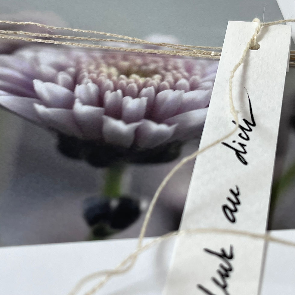Miniaturbild: Karte mit Fotokarte 'ich denk an dich'