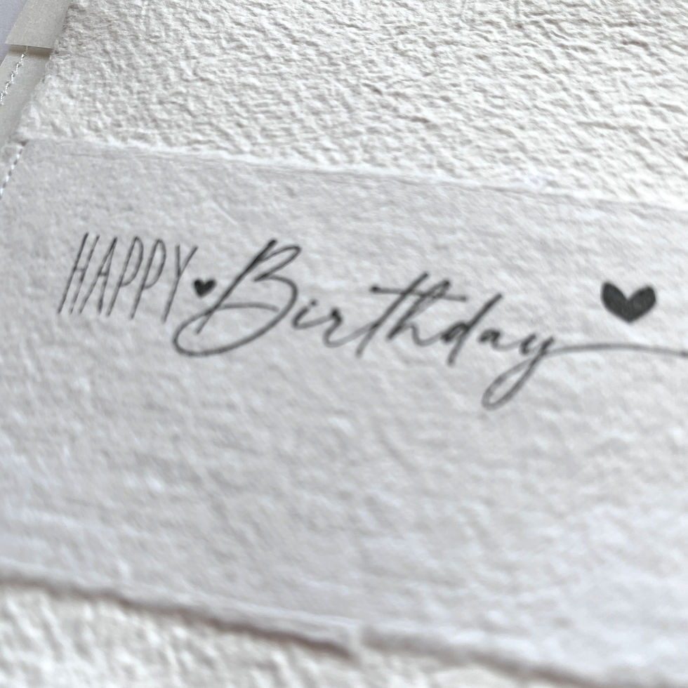 Miniaturbild: Karte Happy Birthday im Quadrat