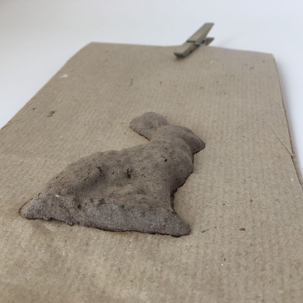 Miniaturbild: Tüte Osterhase braun