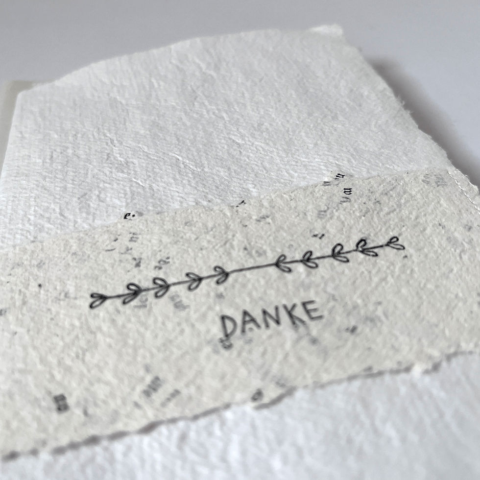 Miniaturbild: Karte Herzgirlande