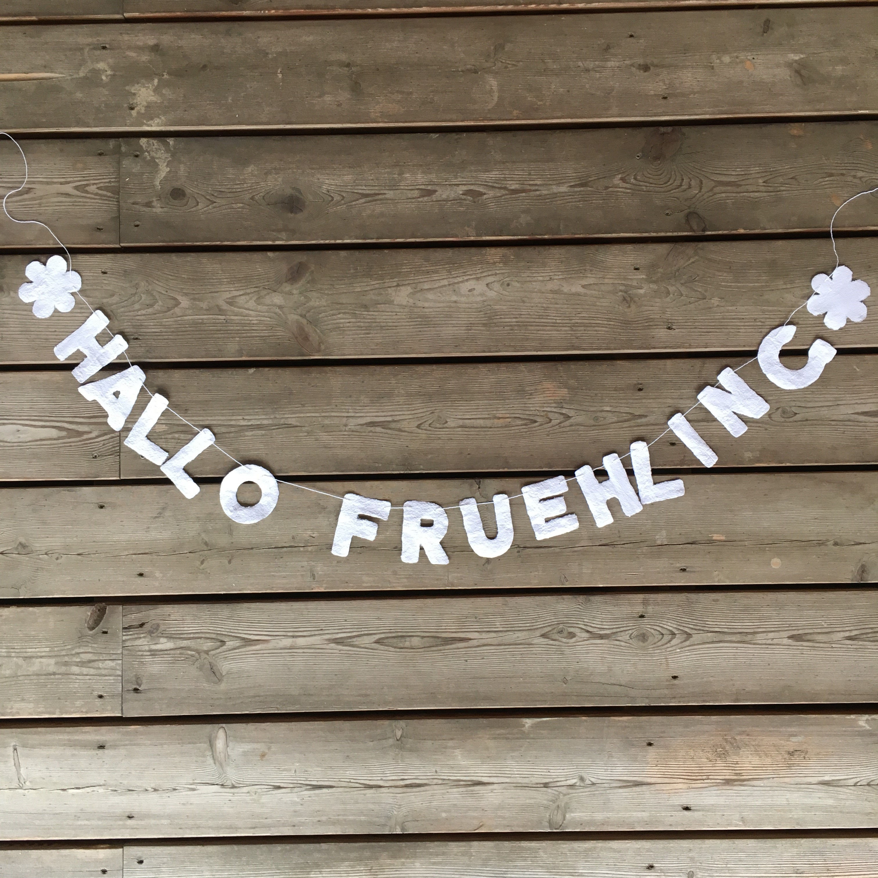 Girlande Hallo Frühling