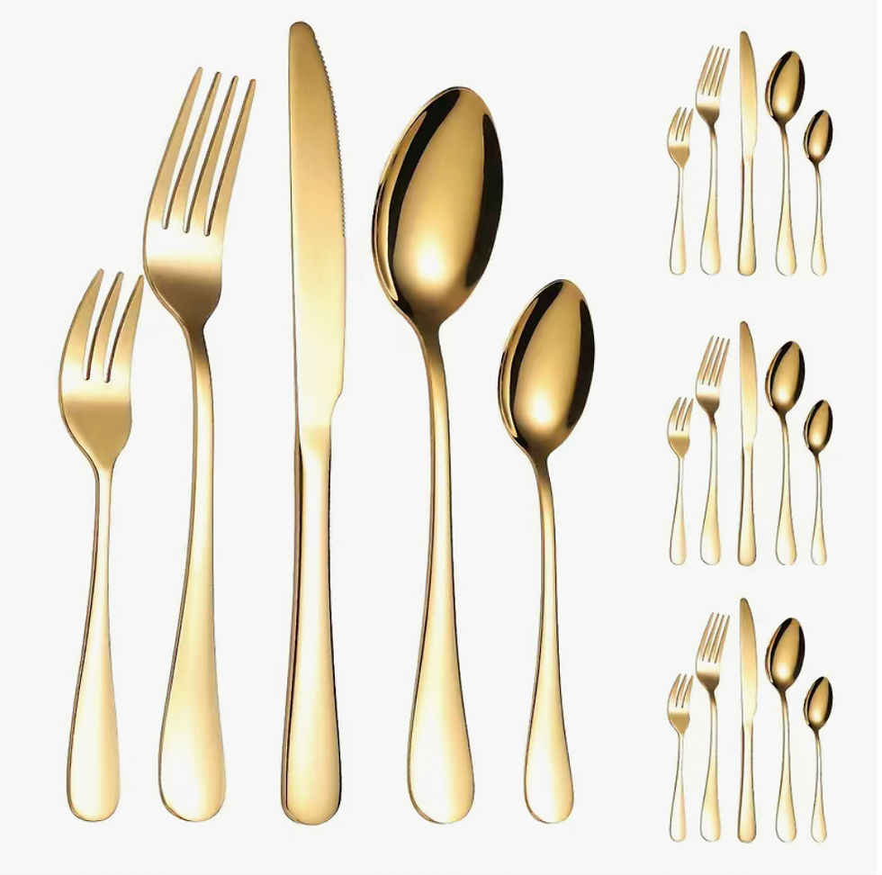 Besteck Gold