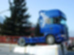Decorazione camion con adesivi