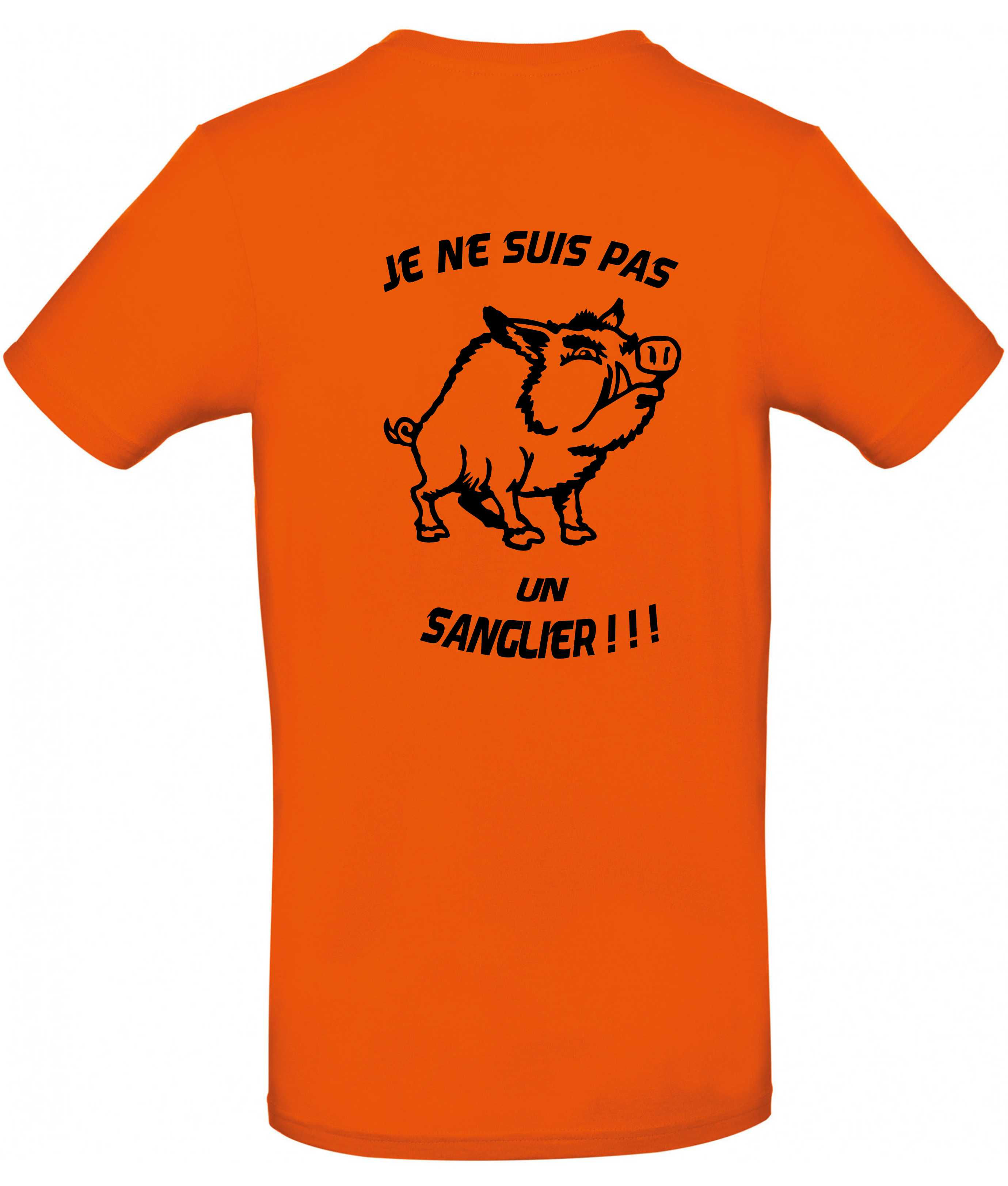 T-shirt Je ne suis pas un sanglier