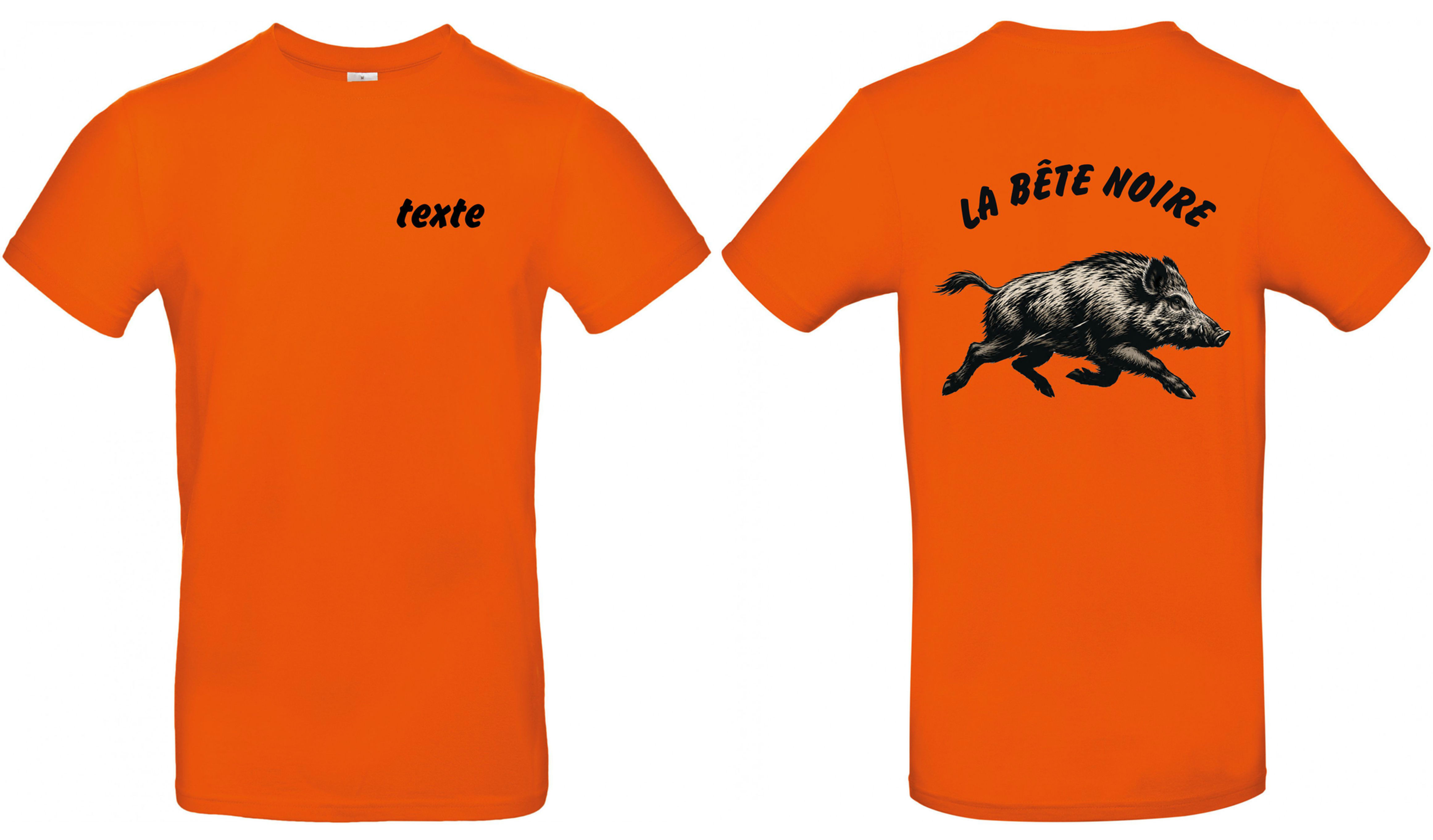 T-shirt sanglier