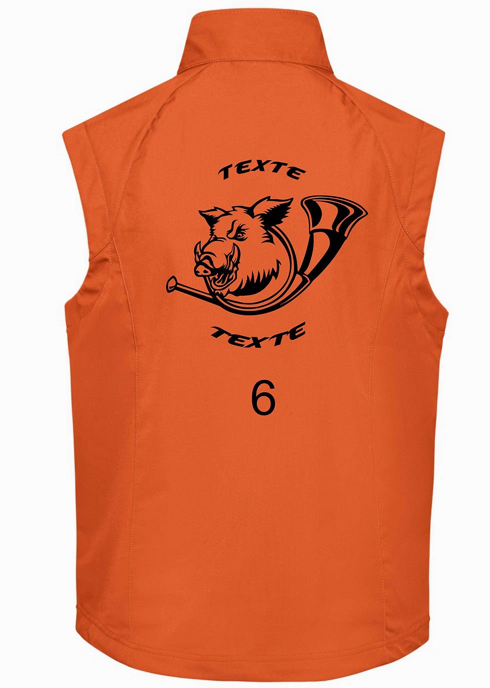 Thumbnail: GILET SOFTSHELL TUNDRA orange non fluo