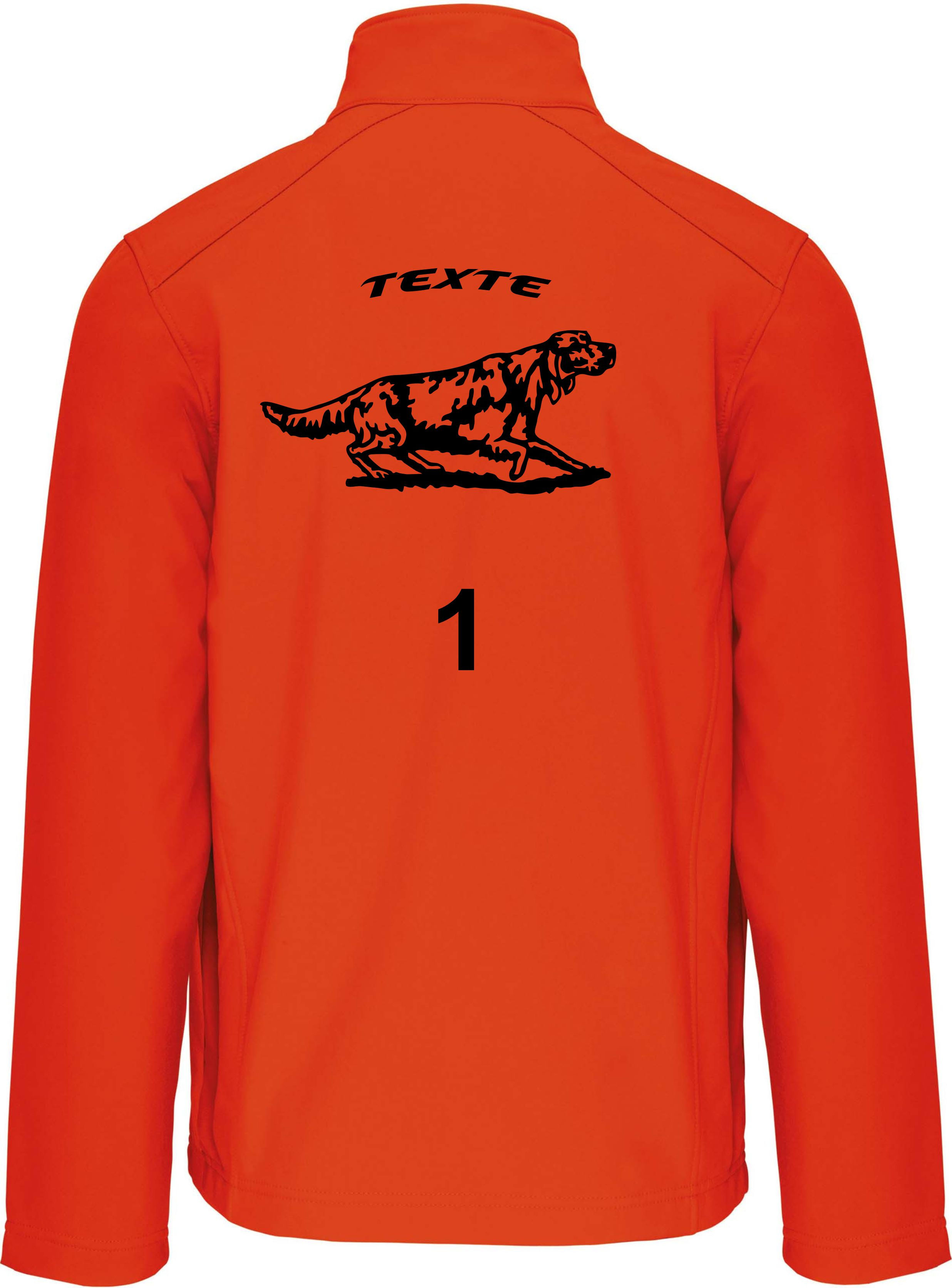 VESTE SOFTSHELL motif SETTER