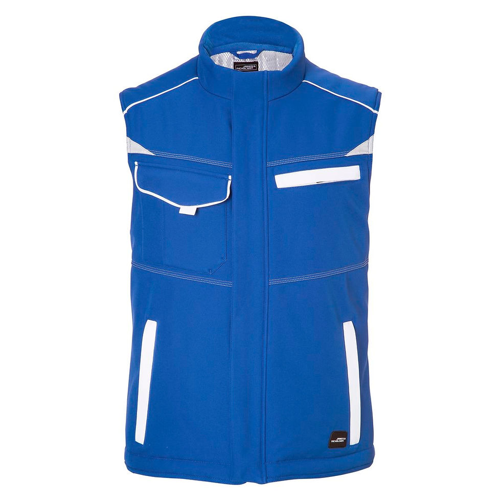 Miniature : Bodywarmer workwear softshell matelassé
