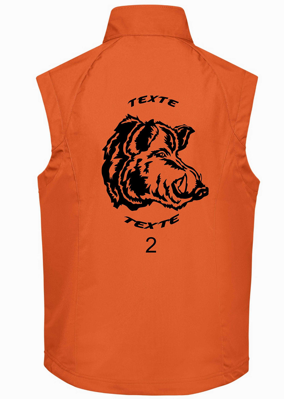 Thumbnail: GILET SOFTSHELL TUNDRA orange non fluo