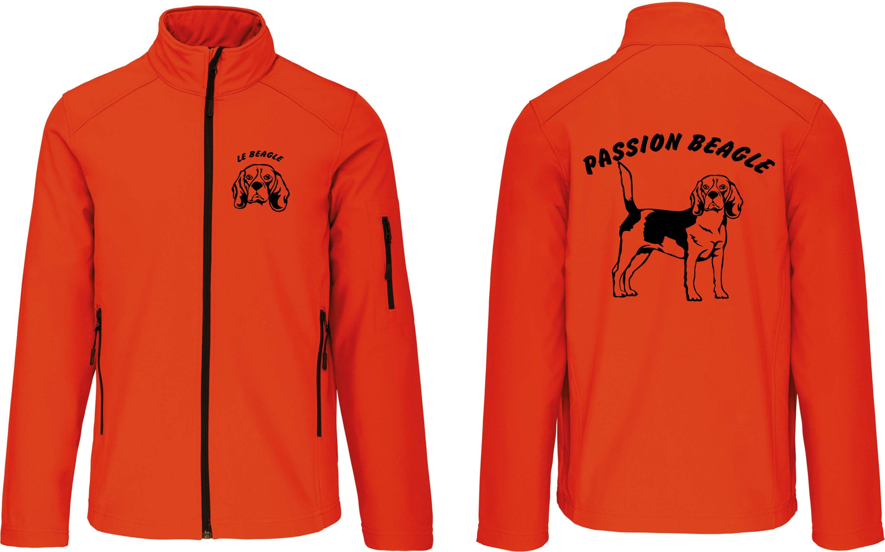 VESTE SOFTSHELL Fluo BEAGLE